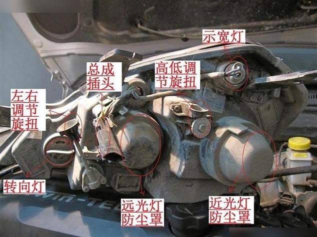 斯柯达明锐车灯怎么拆视频 斯柯达明锐大灯拆装图